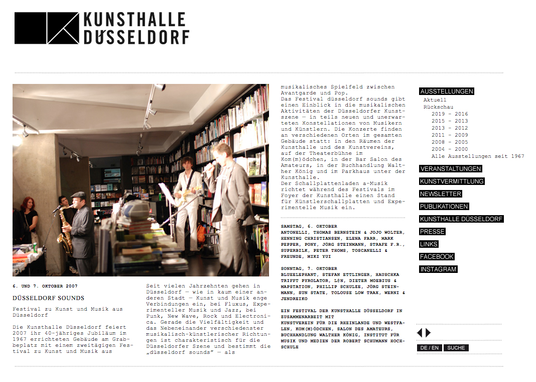 MARK_PEPPER_KUNSTHALLE_DÜSSELDORF_SOUND_2007